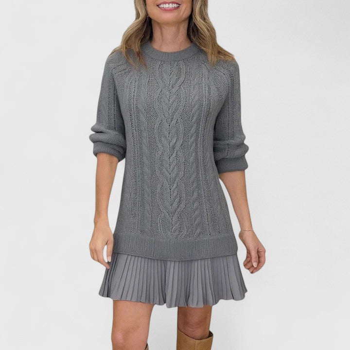 Faerelune- Elegant Sweater Dress