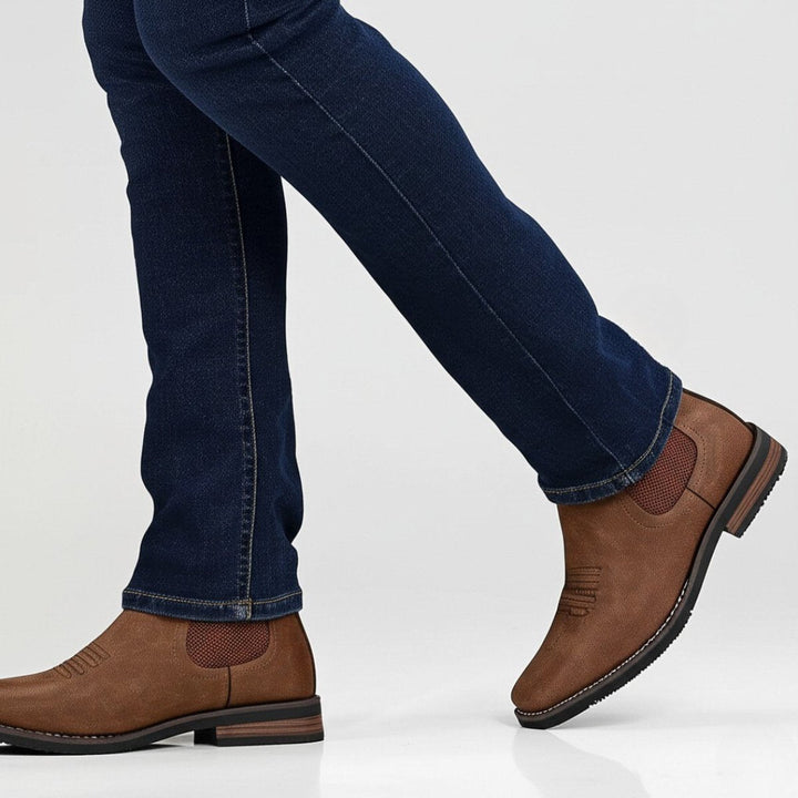 Samuel | Classic Chelsea Slip-On Ankle Men's Boots