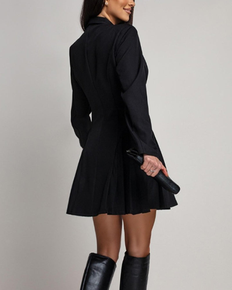 Dress Metal Buckle Slim Fit Set