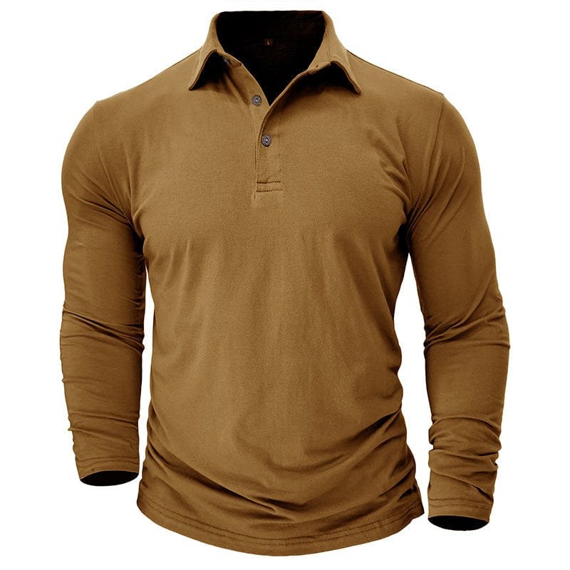 Damian | Premium Long-Sleeve Polo Shirts