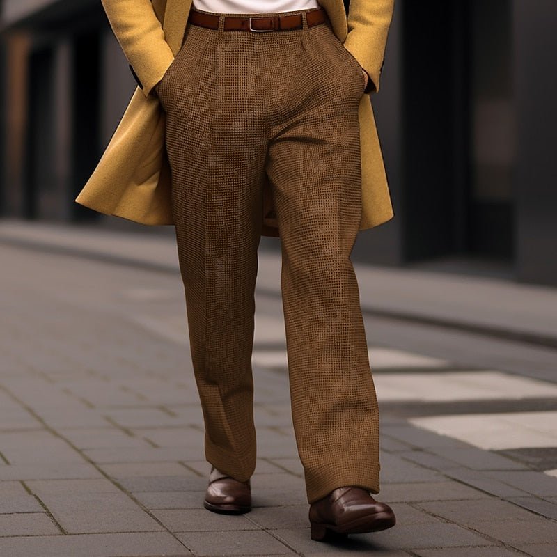 Adriel | Refined Tailored Straight-Leg Trousers