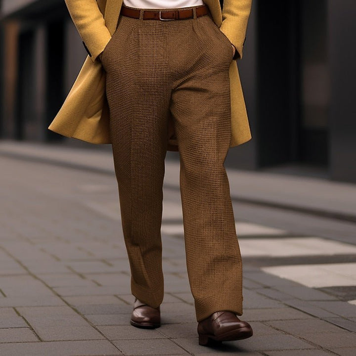 Adriel | Refined Tailored Straight-Leg Trousers