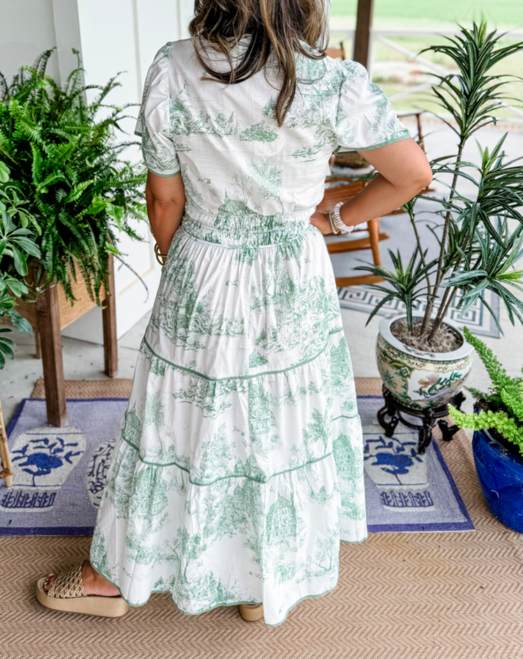 Eliza - Classic Toile Maxi