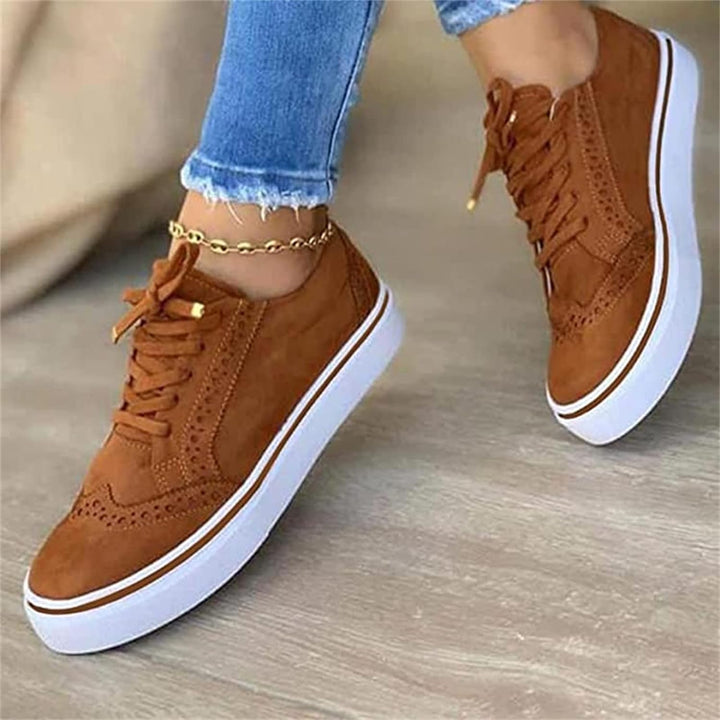 Makayla | Comfort Sneakers – Premium Leather, Orthopedic Design
