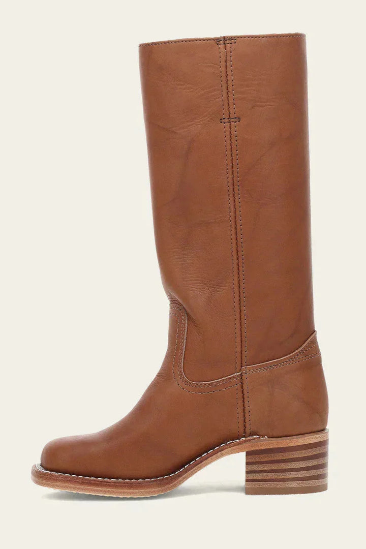 Nora | Elegant Leather Long Boots for Women