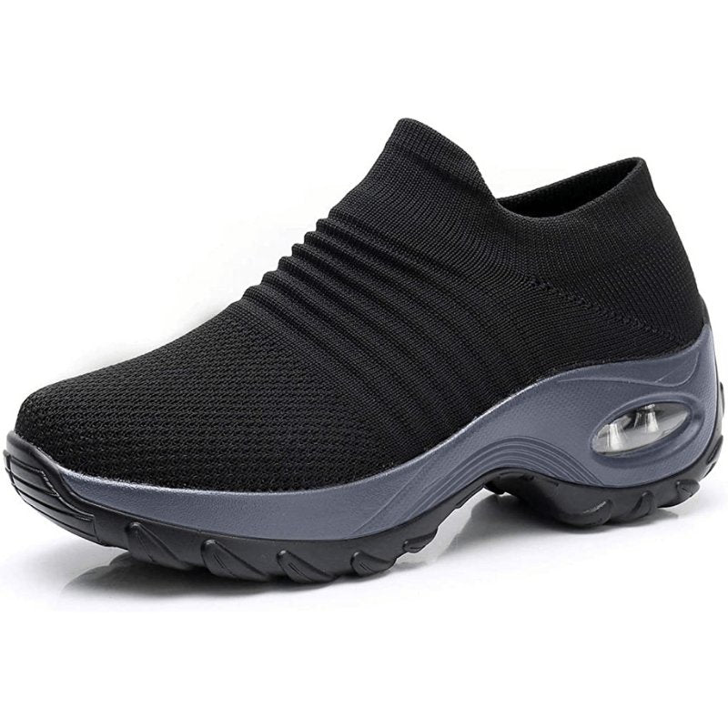 Lunessa | Women's Orthopedic Memory Foam Slip-On Sneakers
