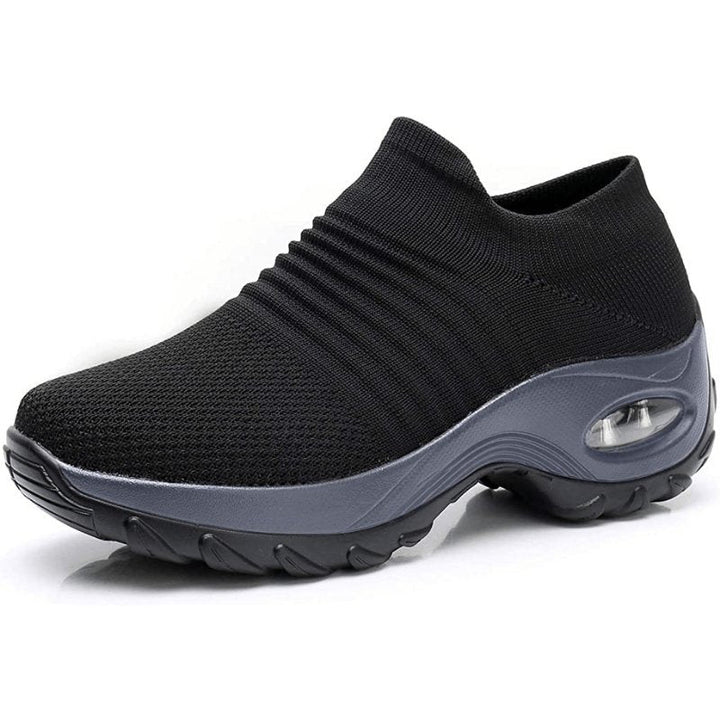 Lunessa | Women's Orthopedic Memory Foam Slip-On Sneakers