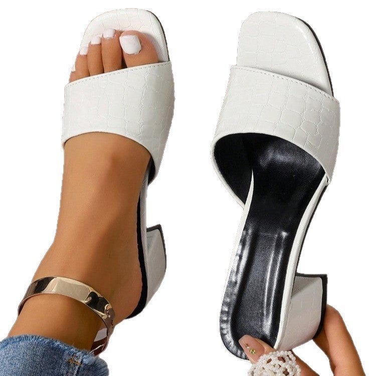 Kathryn | Elegant Open-Toe Style Block Heel Sandals