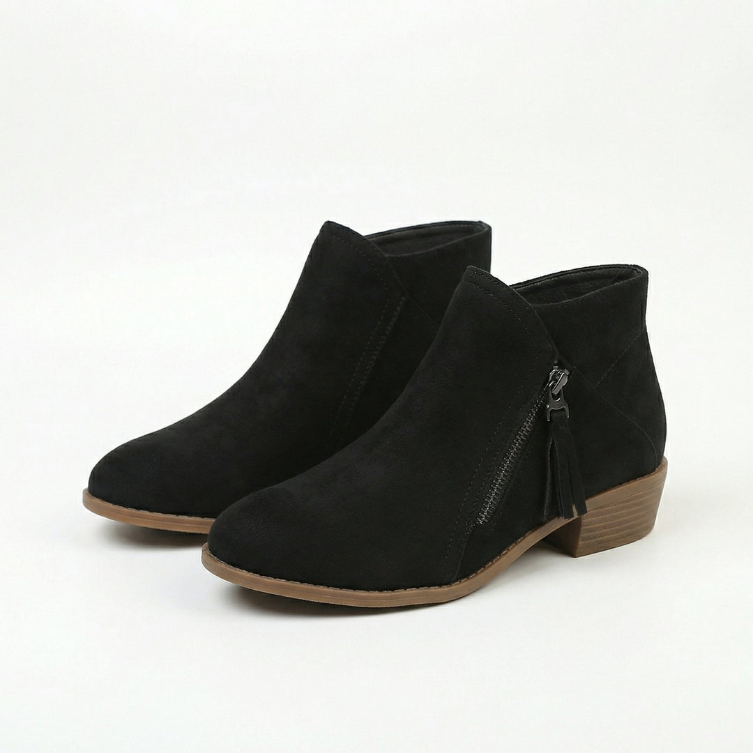 Zoey | Elegant And Versatile Tassel Ankle Boots