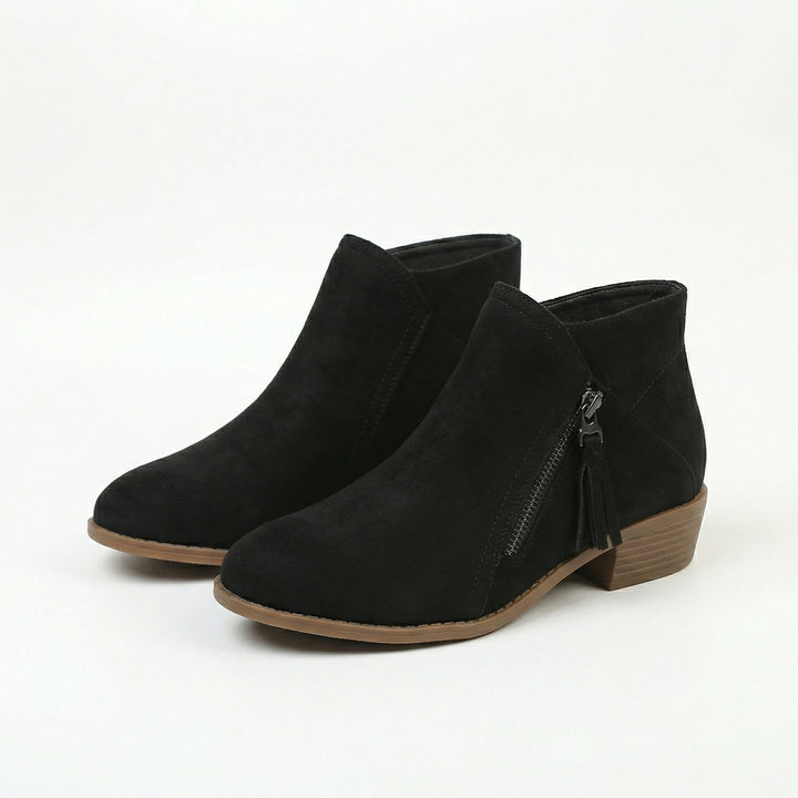 Zoey | Elegant And Versatile Tassel Ankle Boots