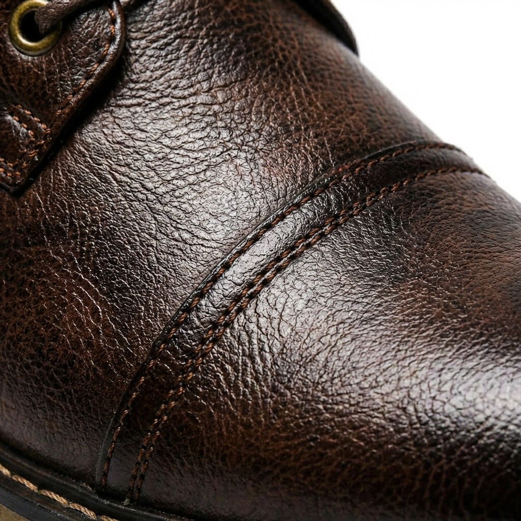 Eithan | Vintage Style Two-Tone Leather Boots