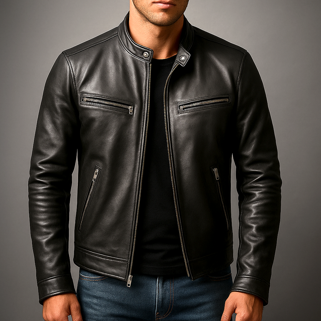 Ethan | Classic Style Vintage Leather Jacket
