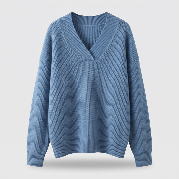 Cameron | Cozy Style V-Neck Knit Sweater