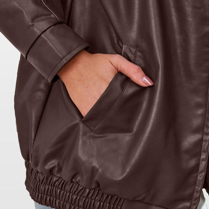KOVI – MODERN OVERSIZED VINTAGE-INSPIRED BIKER JACKET