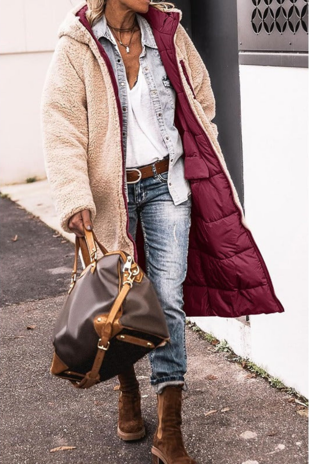Sasha - Premium Elegant Reversible Coat