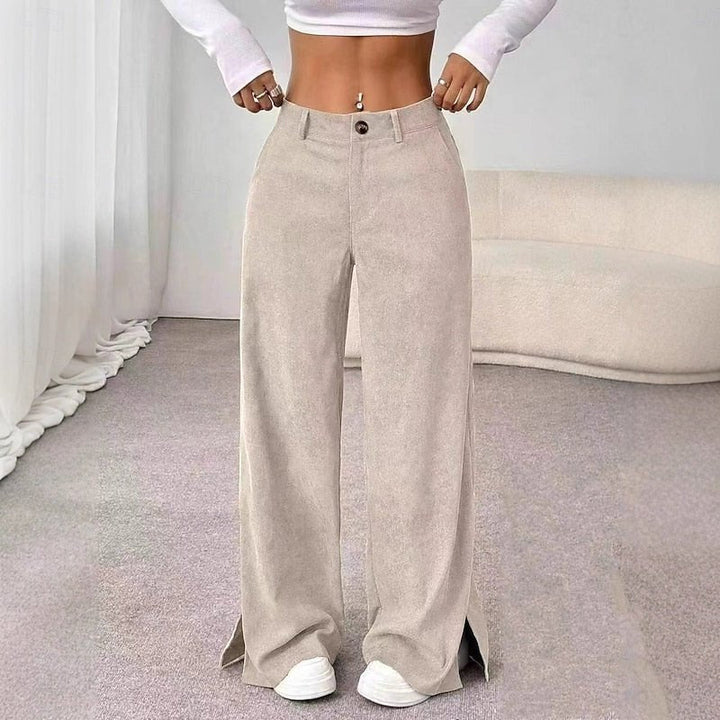 Camila | Elegant High-Waist Wide-Leg Pants