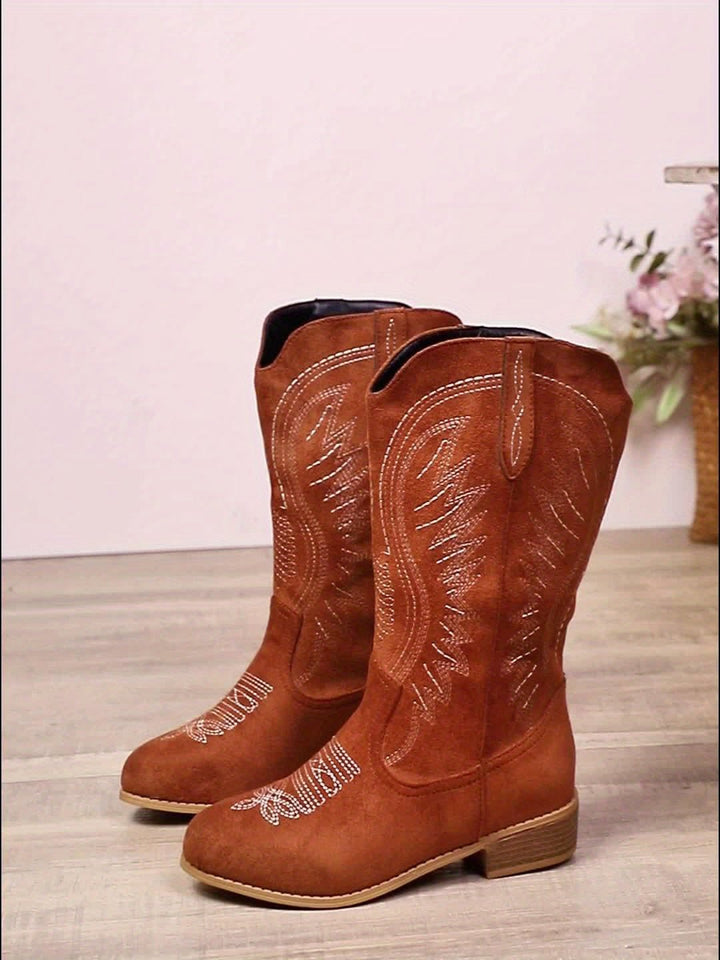 Aylani | Comfortable And Stylish Wide-Calf Cowboy Boots