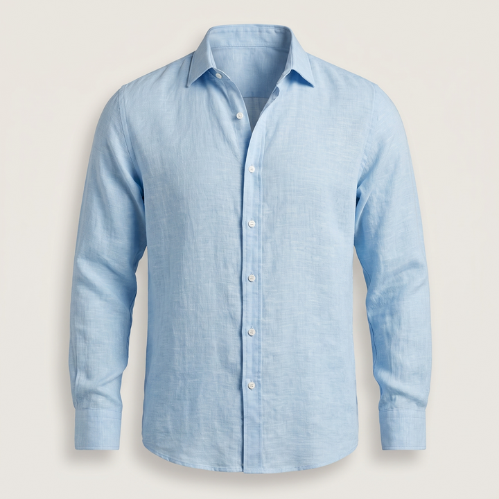Aiden | Comfortable Long Sleeve Linen Shirt