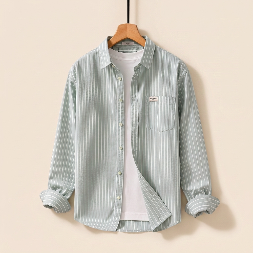 Joshua | Classic and Comfortable Style Striped Cotton Shirt