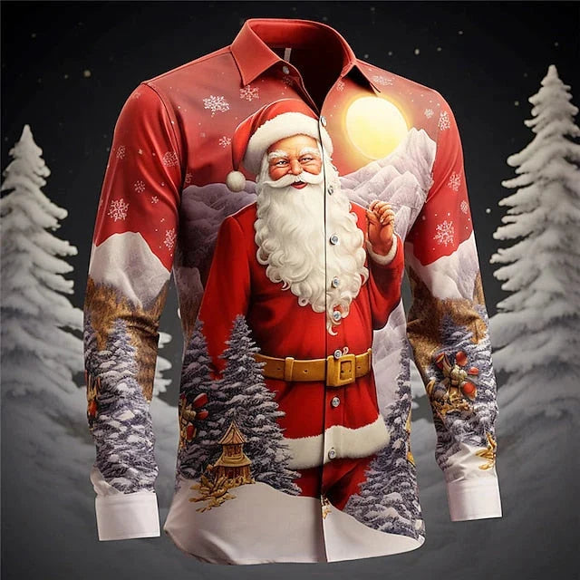 Daniel | Festive Santa Christmas Shirt