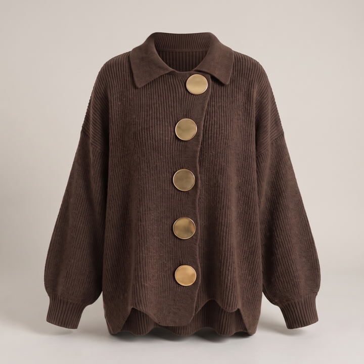 Lucia | Textured Layering Style Knit Cardigan