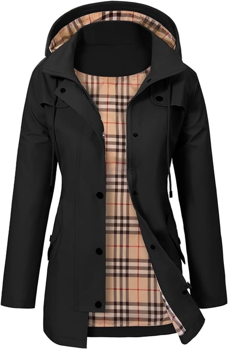 Eliza | Waterproof Hooded Rain Jacket