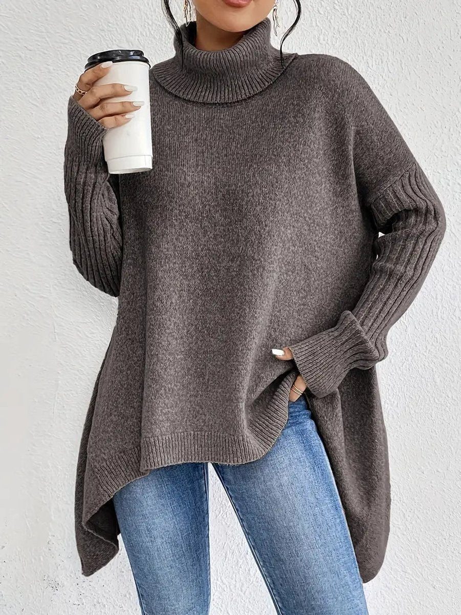 Charley | Cozy And Contemporary Oversized Turtleneck Sweater