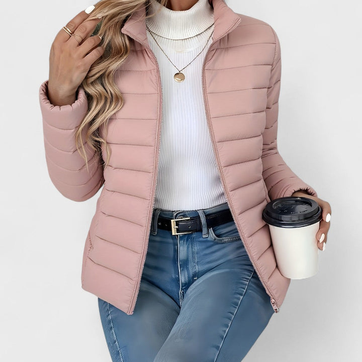 MYRALITH – ELEGANT LONG JACKET WITH COLLAR