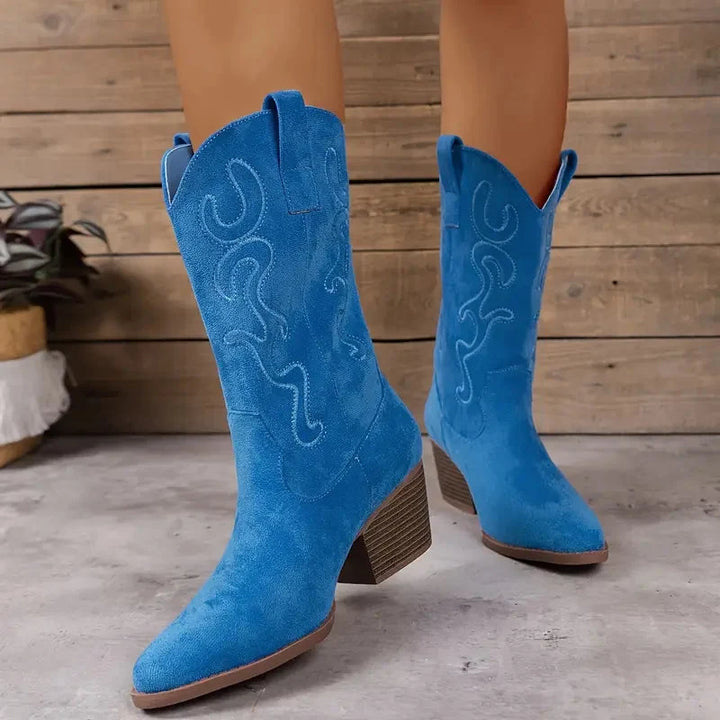 Kaitlyn | Elegant Ankle Style Cowboy Boots