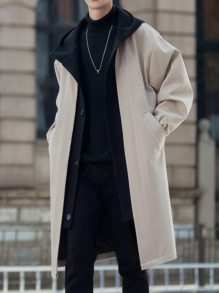 Hudson | Refined Hooded Longline Trenchcoat