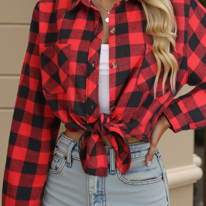 Melanie | Relaxed Buffalo Check Lumberjack