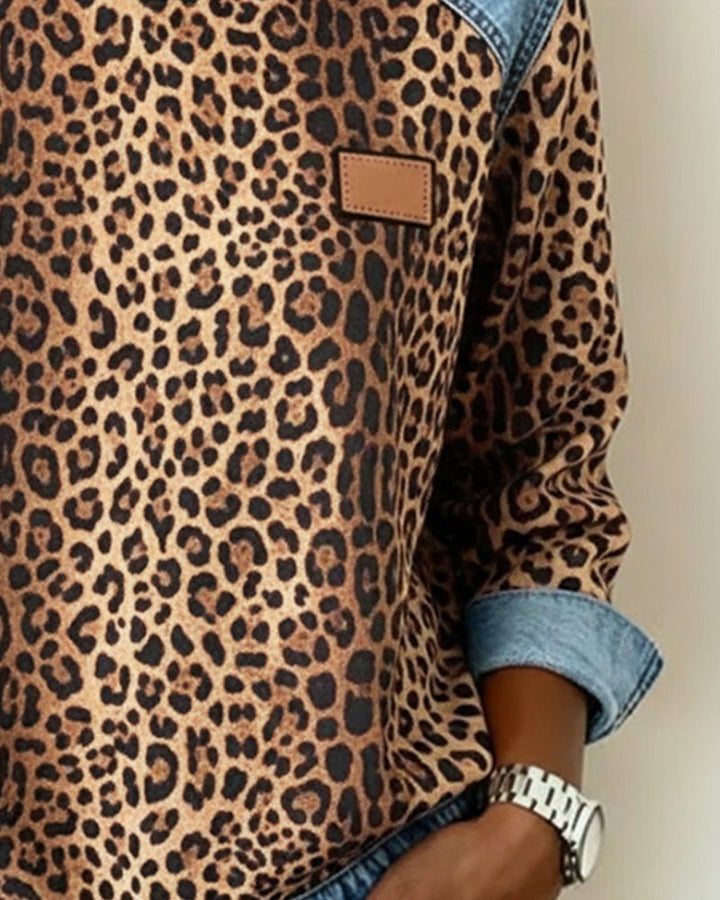 Harper | Chic And Bold Leopard Print Sweater