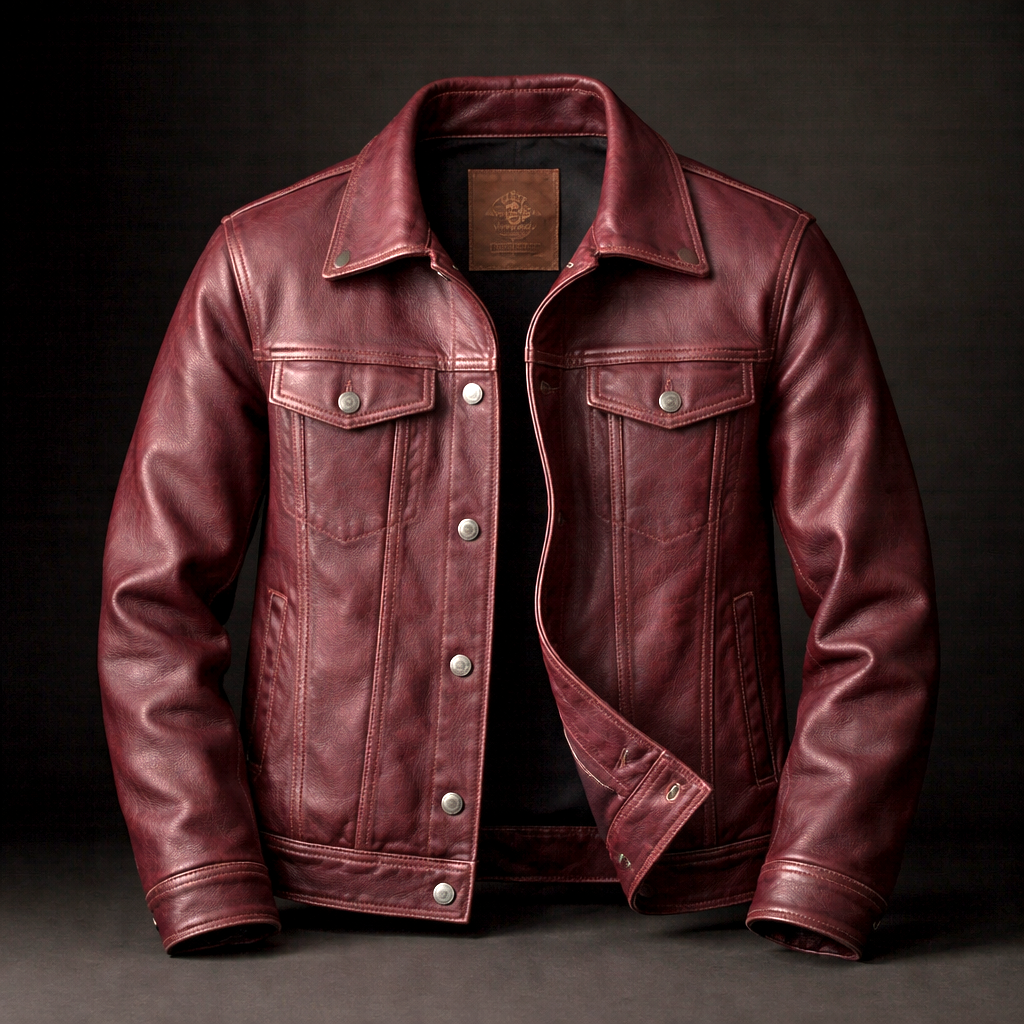 Laxon | Rugged Style Leather Jacket