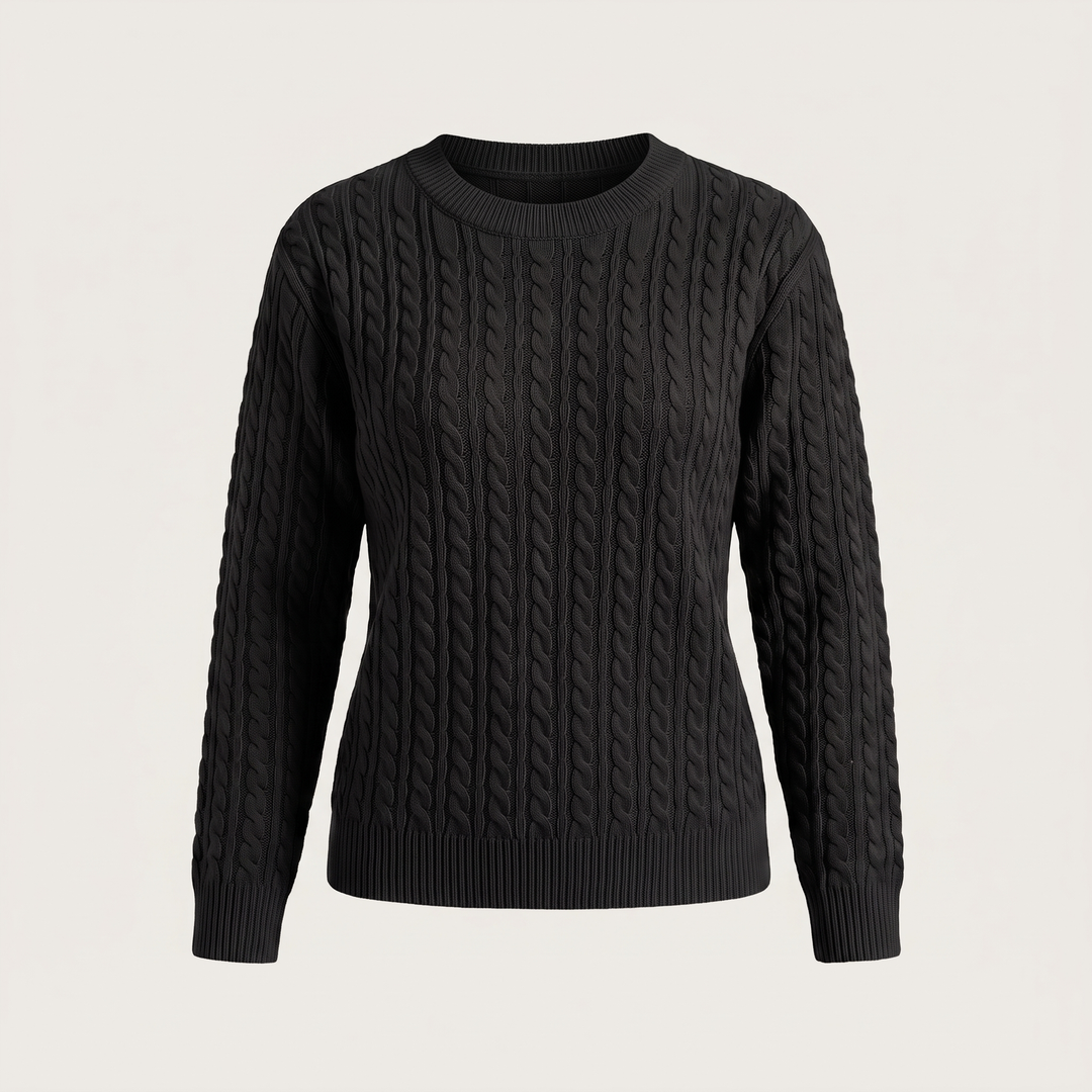 Nova | Classic Cable Design Knit Sweater