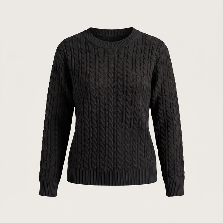 Nova | Classic Cable Design Knit Sweater