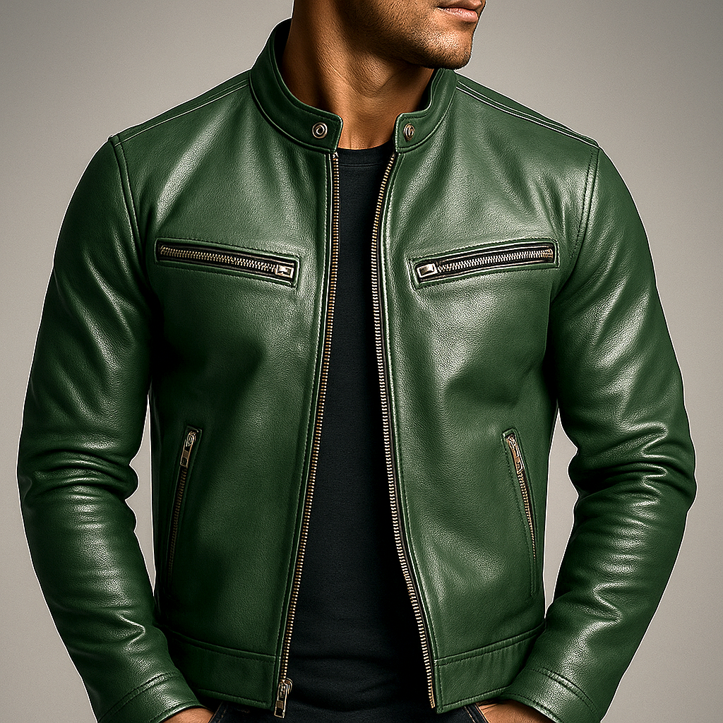 Ethan | Classic Style Vintage Leather Jacket