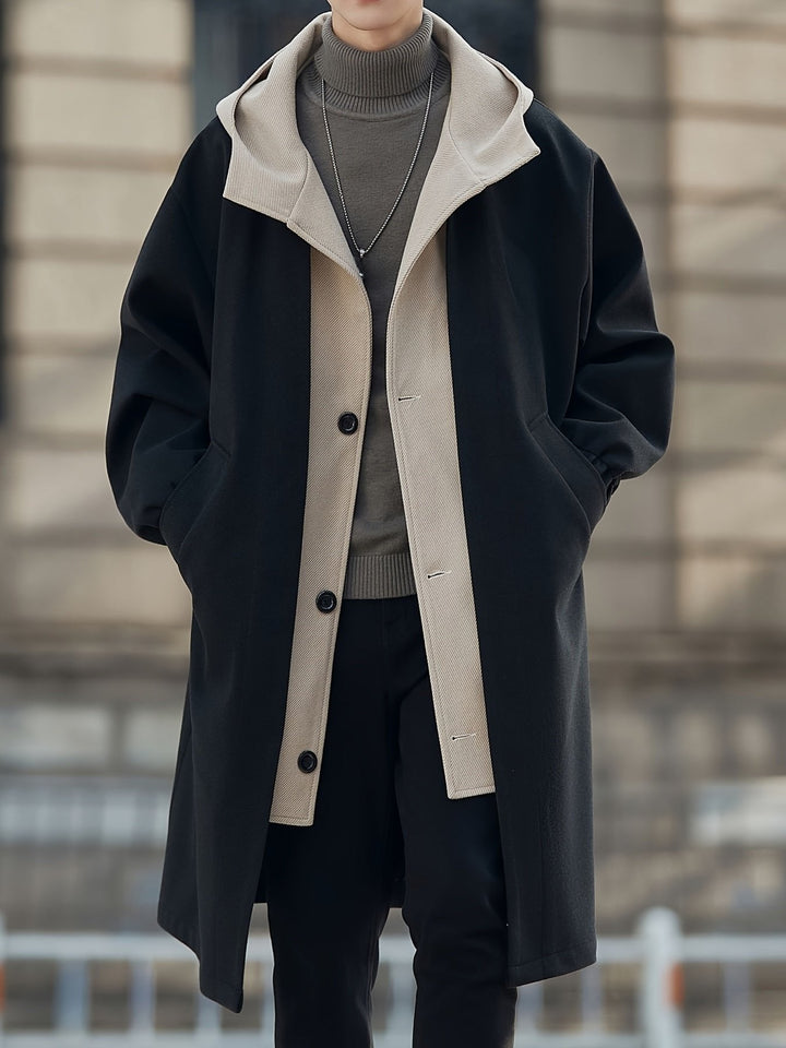 Hudson | Refined Hooded Longline Trenchcoat