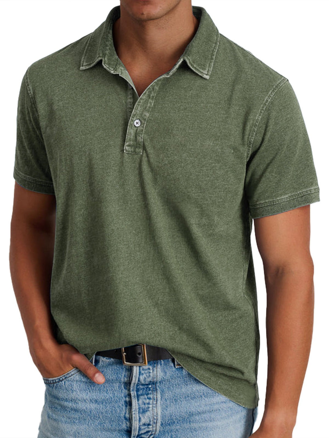 Henry | Classic Refined Cotton-Blend Polo Shirt