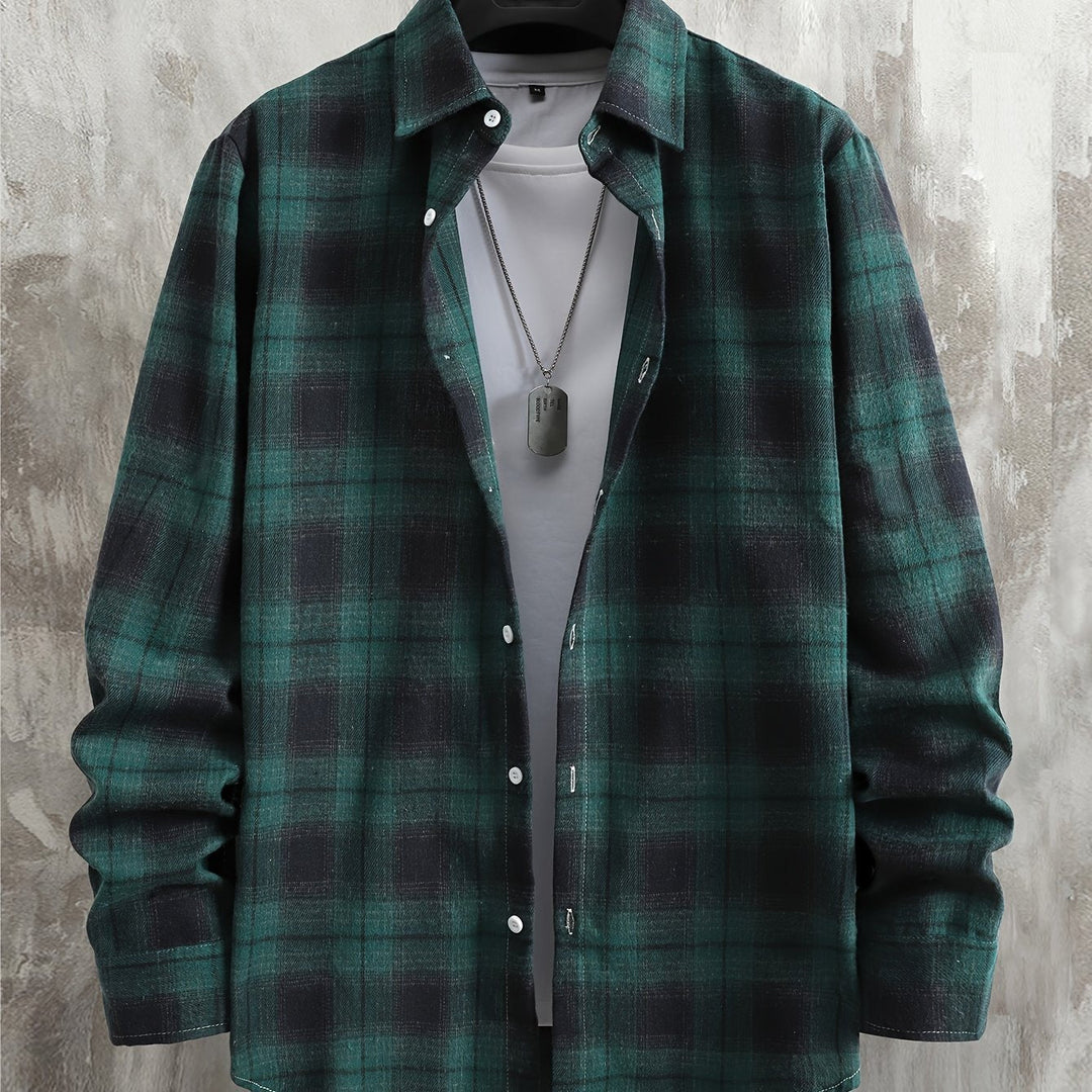 Nicolas | Timeless Relaxed Check Lumberjack