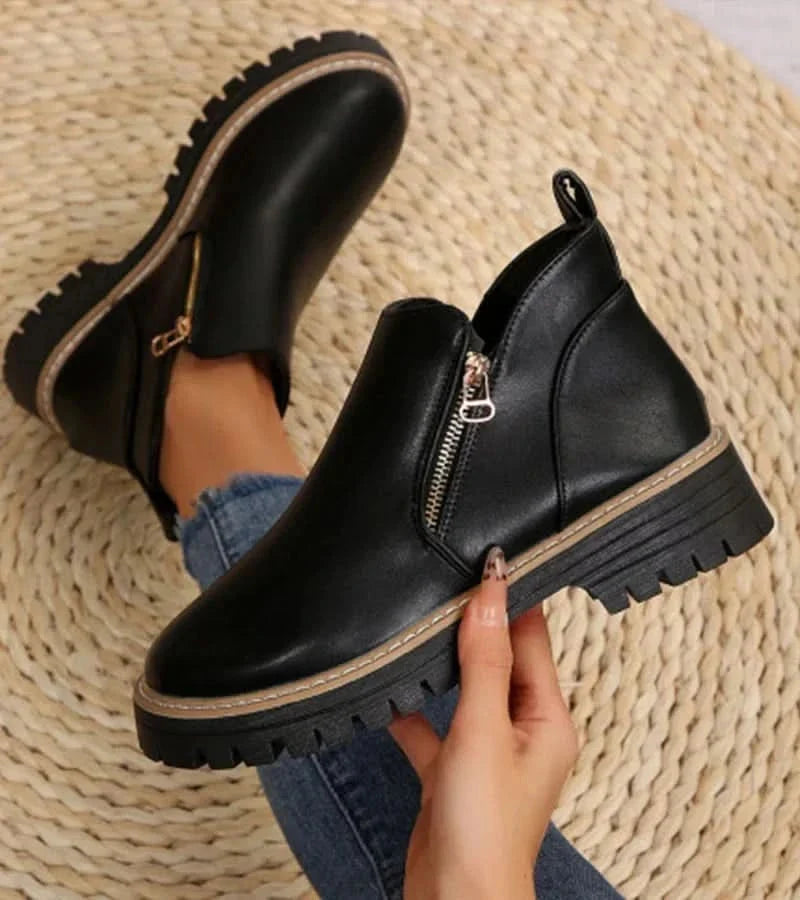 Miranda | Modern Minimalist Style Ankle Boots