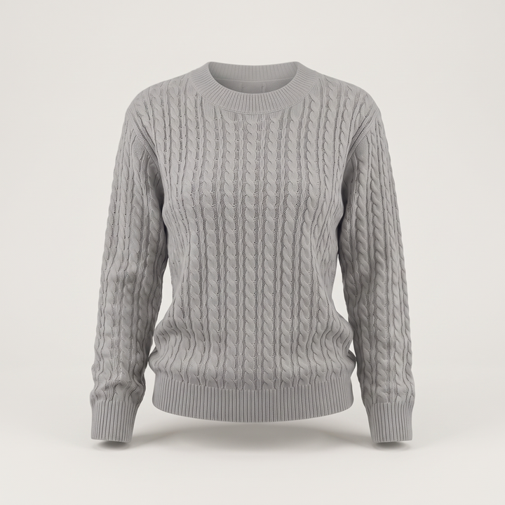 Nova | Classic Cable Design Knit Sweater