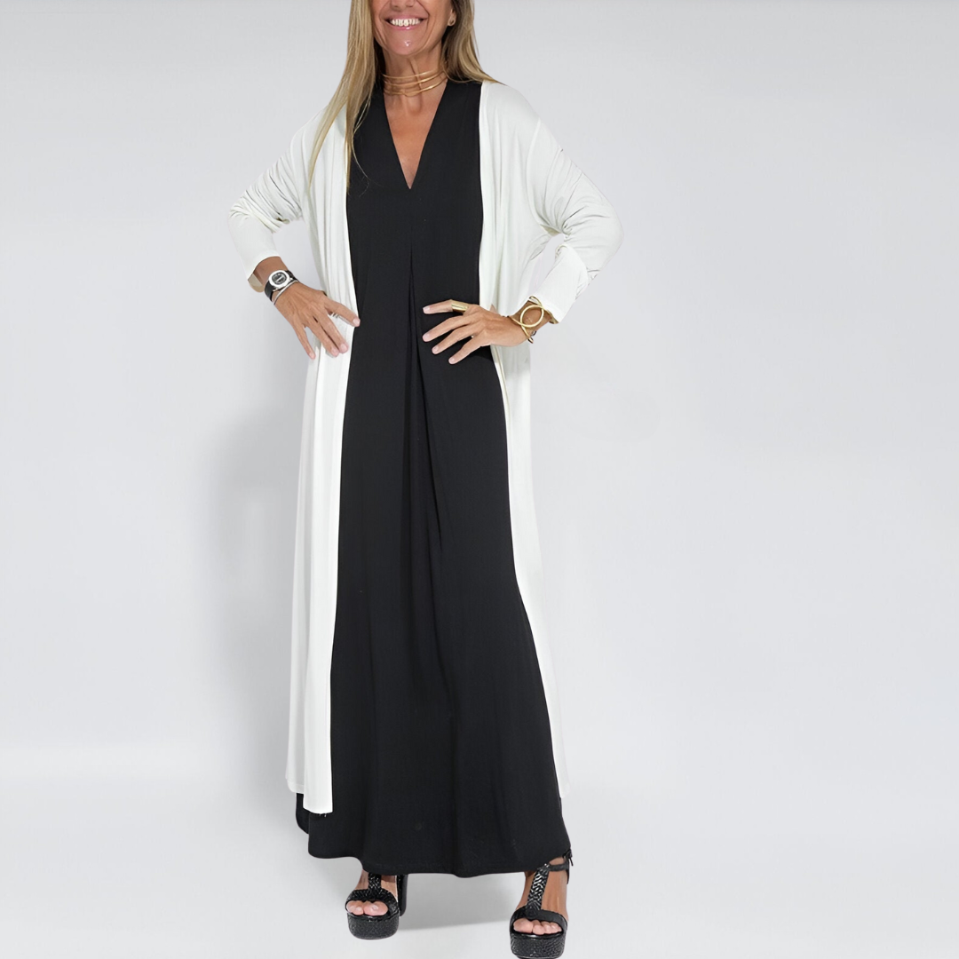 Leanne ™ | Elegant Summer Dress + Free Cardigan