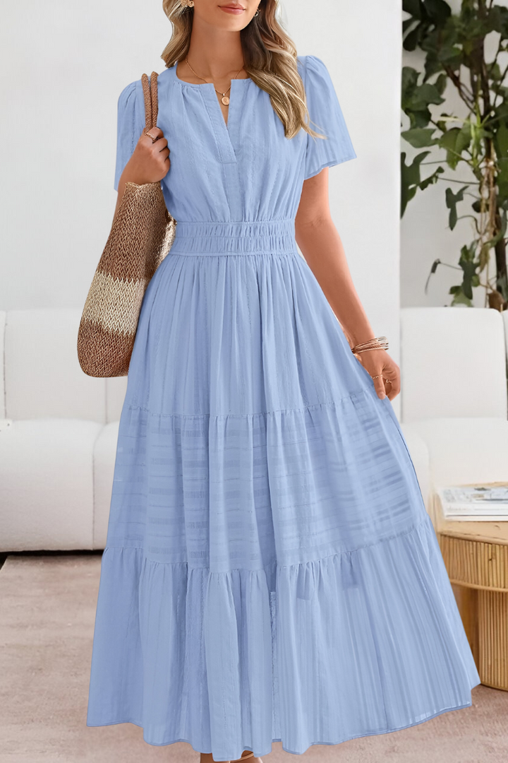 THESSALY – BREEZY BOHO DRESS WITH FLOWY CHARM