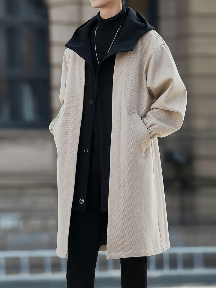 Hudson | Refined Hooded Longline Trenchcoat