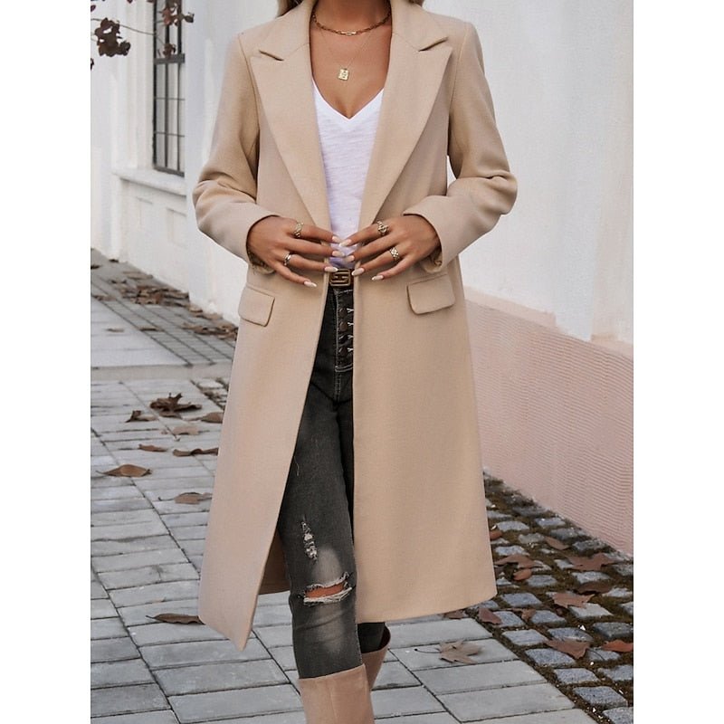 Lydia | Timeless Style Longline Trenchcoat