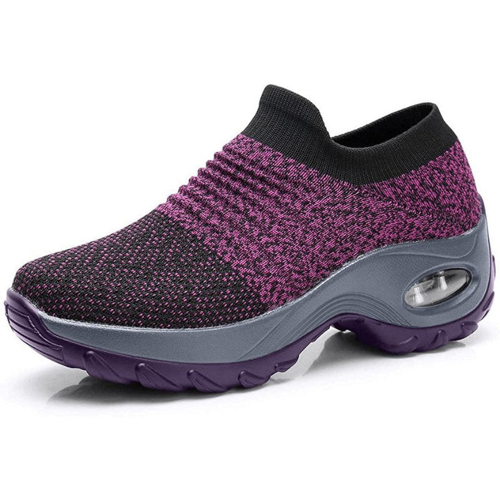 Lunessa | Women's Orthopedic Memory Foam Slip-On Sneakers