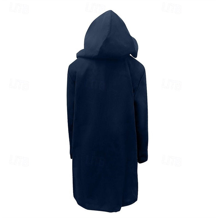 Roman | Timeless Winter Style Hooded Toggle Trenchcoat