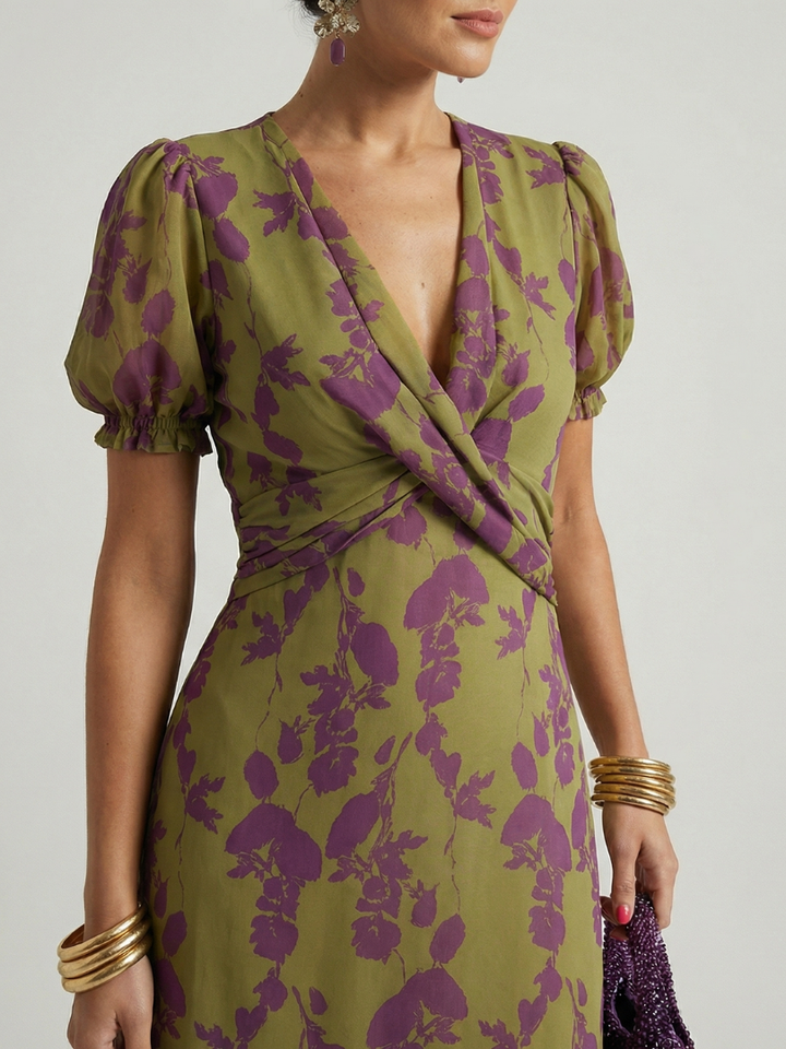 Eloise | Relaxed Floral Midi Dress