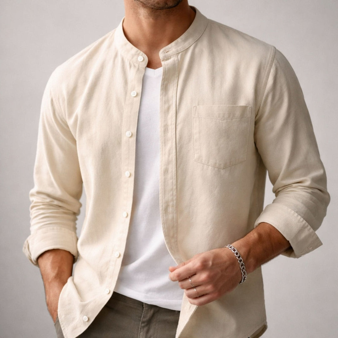 Anthony | Structured Style Casual Linen Shirt