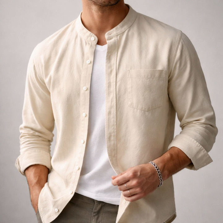 Anthony | Structured Style Casual Linen Shirt
